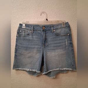 Light Blue Denim Shorts